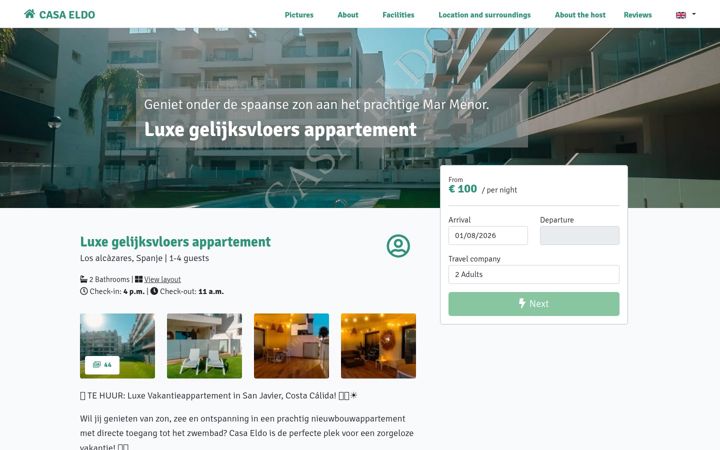 Screenshot of casa-eldo.com