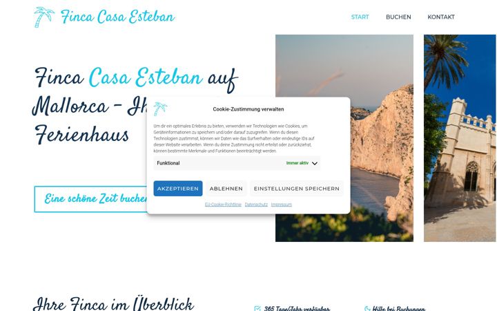 Screenshot of casa-esteban.de