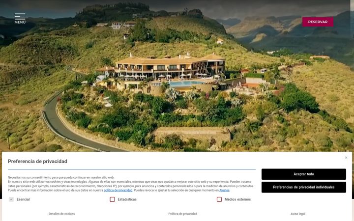 Screenshot stránky casa-leon.de