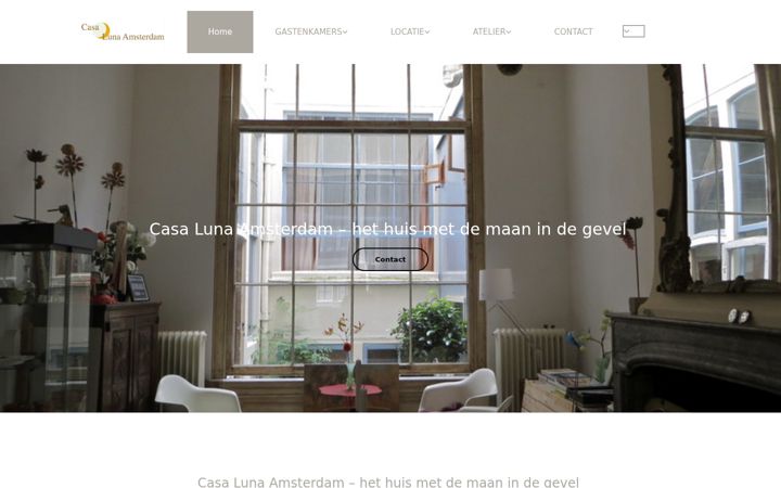 Screenshot of casa-luna.nl