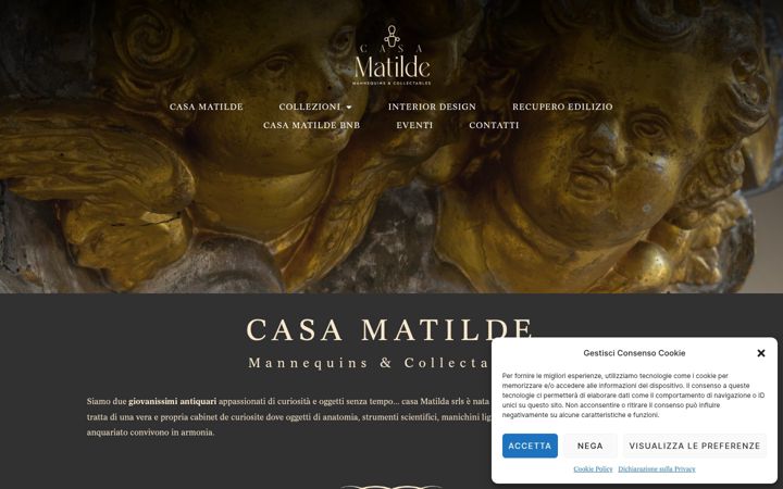 Screenshot of casa-matilde.com