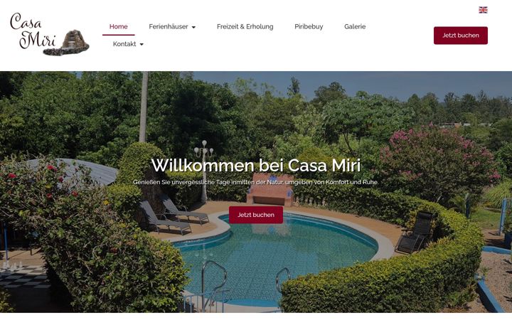 Screenshot of casa-miri.com