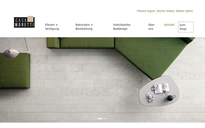 Screenshot of casa-moretti.de