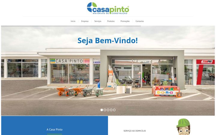 Posnetek zaslona casa-pinto.pt