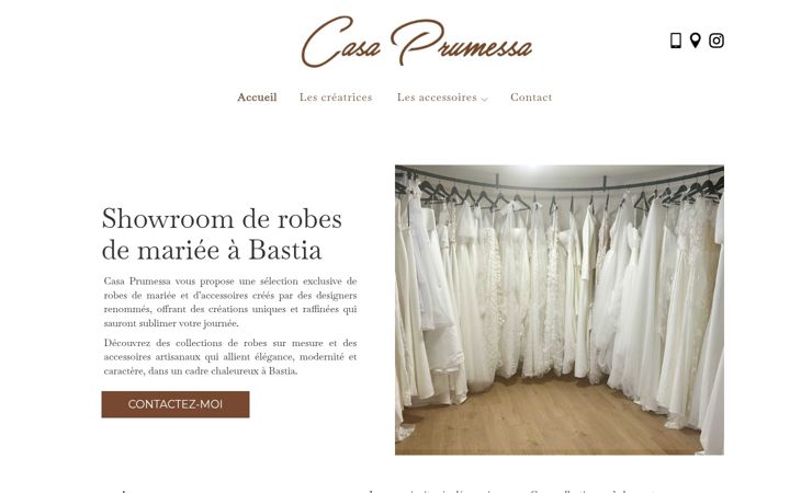Screenshot of casa-prumessa.fr