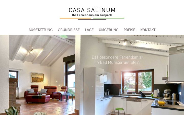 Ekrano kopija casa-salinum.de