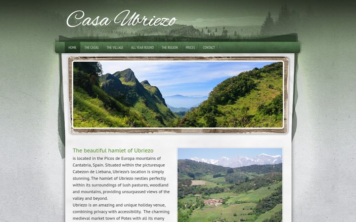 Screenshot of casa-ubriezo.com