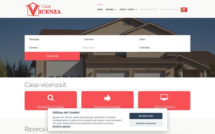 Ekrano kopija casa-vicenza.it