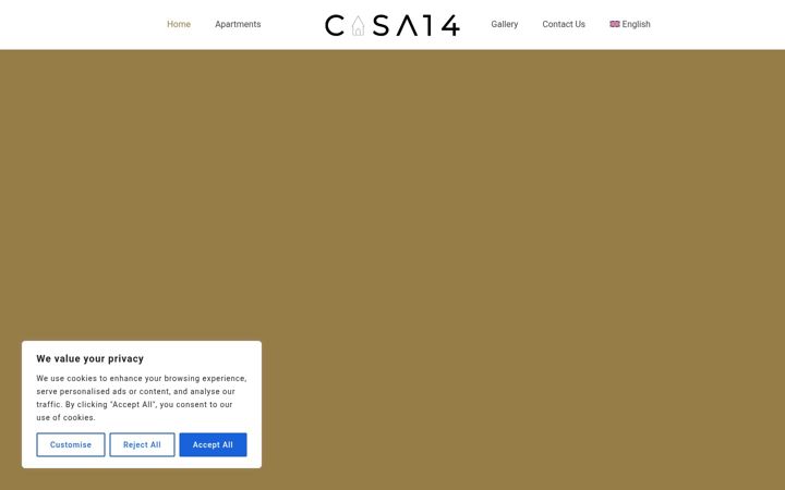 Screenshot of casa14.ch