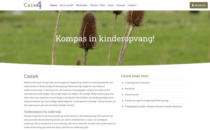 Screenshot of casa4.nl