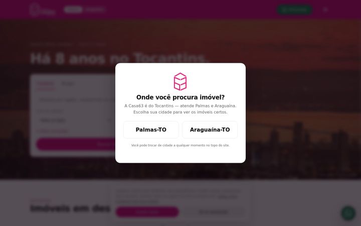 Captură de ecran a casa63.com.br