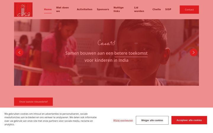 Screenshot of casa93.be