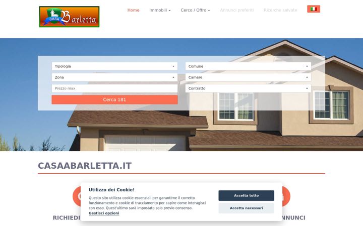 Screenshot of casaabarletta.it
