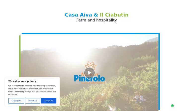 Screenshot of casaaiva.it