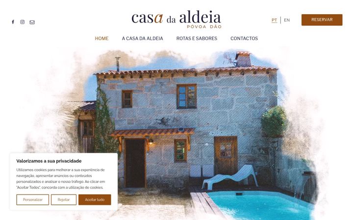 Screenshot of casaaldeiapovoadao.com