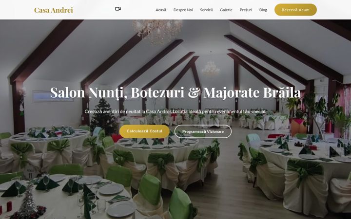 Screenshot van casaandrei.ro