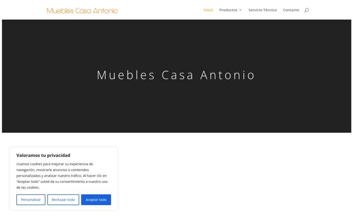 Screenshot of casaantoniofernandez.com