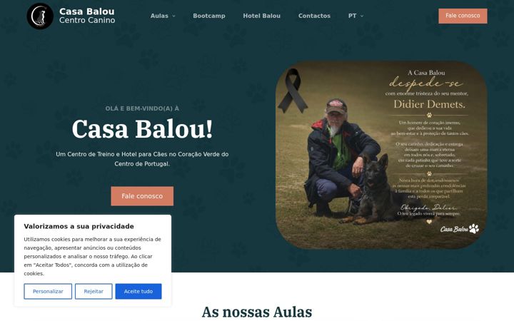 Posnetek zaslona casabalou.pt