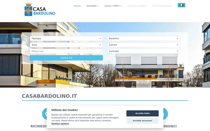 Screenshot of casabardolino.it