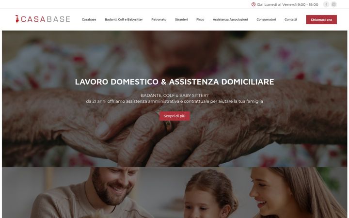 Screenshot of casabase.info