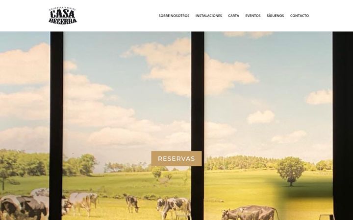 Screenshot of casabecerra.es