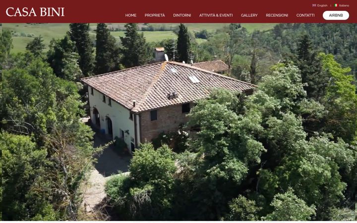 Screenshot of casabini.com