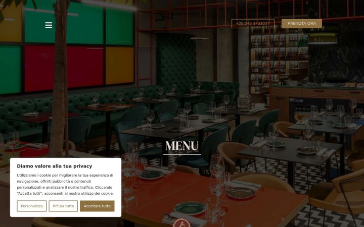 Screenshot of casabirestaurant.com