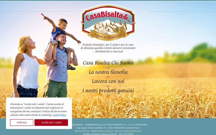 Screenshot of casabisalta.it