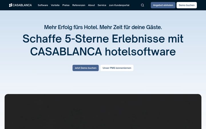 Screenshot of casablanca.at