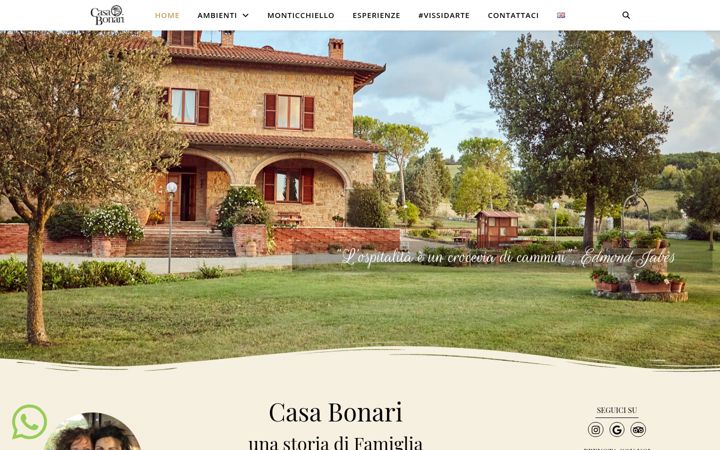 Captură de ecran a casabonari.it