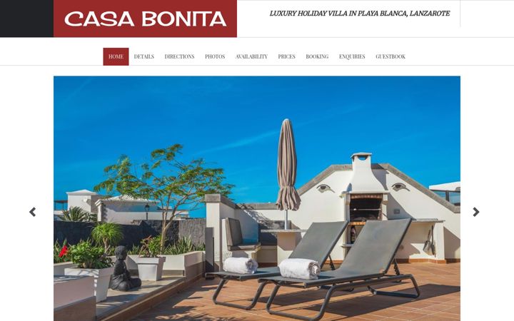 Screenshot of casabonita-pb.com