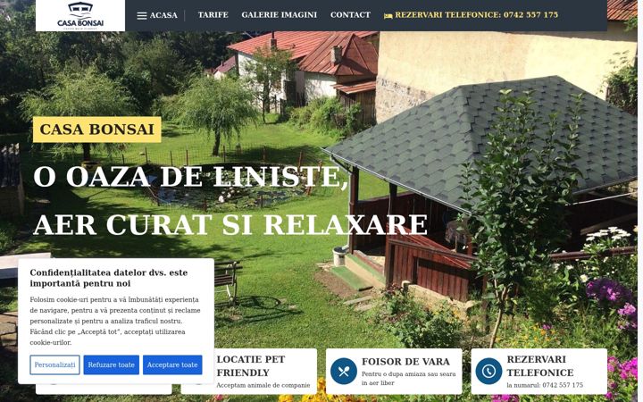 Screenshot of casabonsaiolanesti.ro