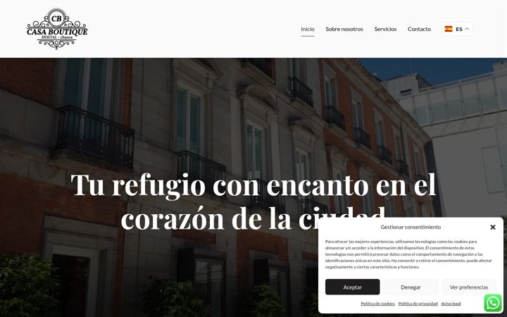 Screenshot of casaboutiquepalace.pro