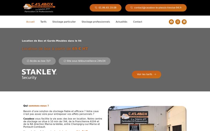 Screenshot of casabox-le-plessis-trevise-94.fr