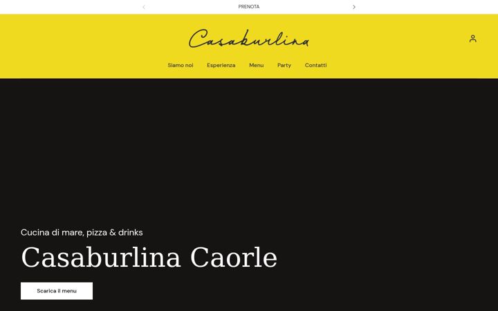 Екранна снимка на casaburlina.com