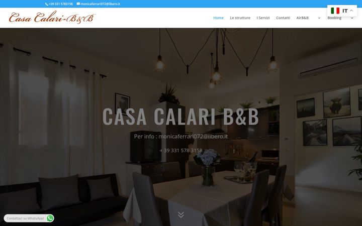 Screenshot of casacalari.it