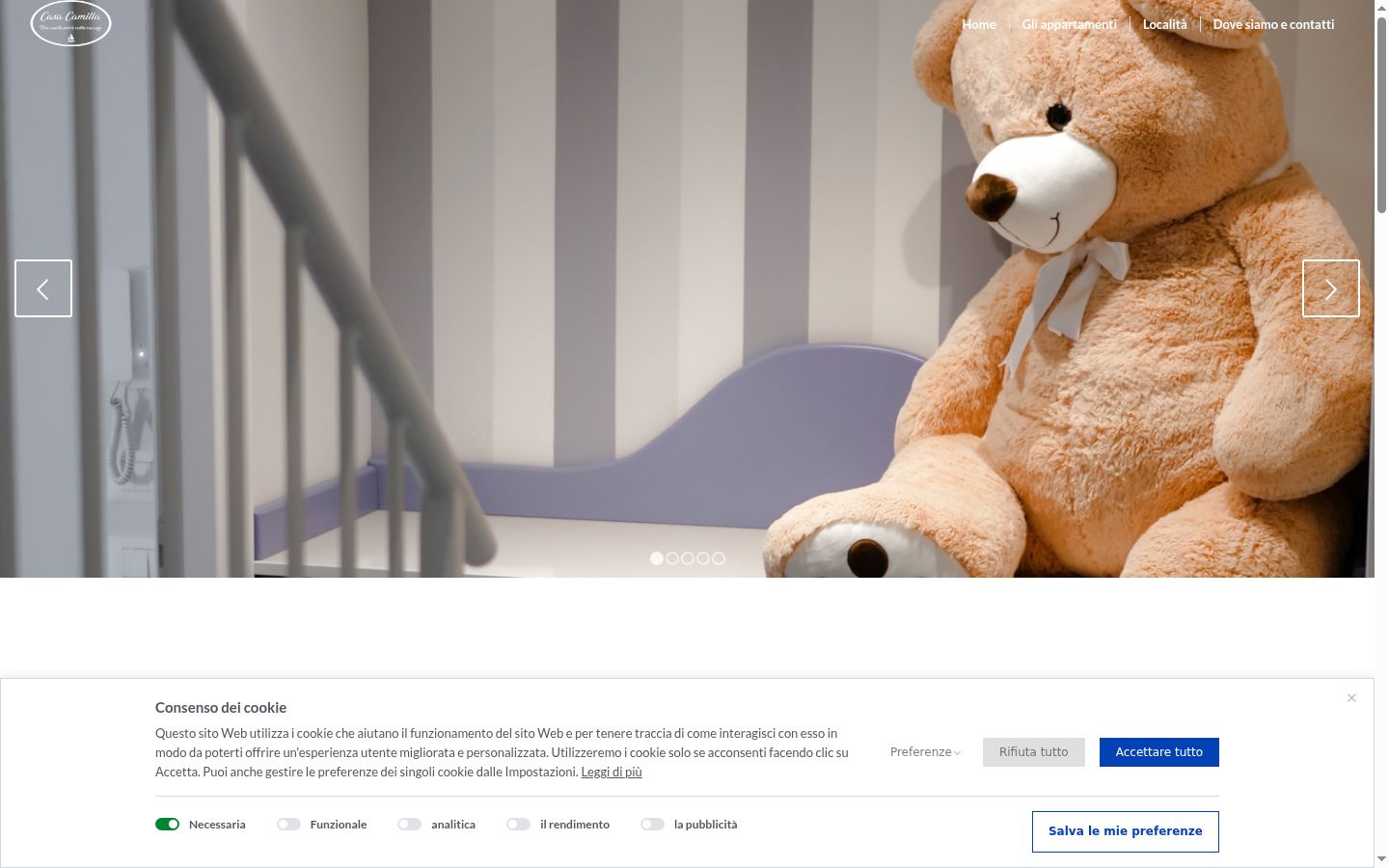 Sutikimo reklamjuostės, rodytos prieš bet kokią sąveiką, ekrano kopija