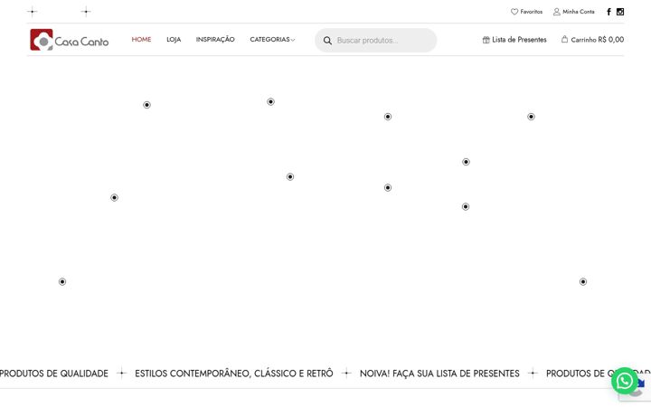 Ekrano kopija casacanto.com.br