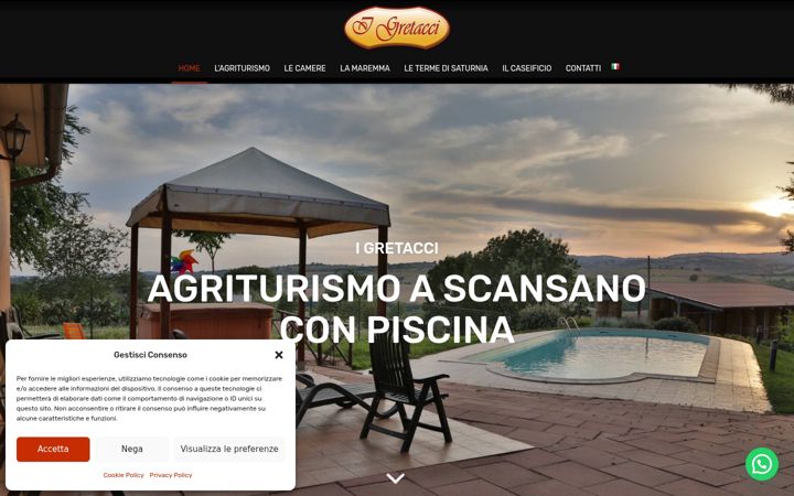 Screenshot of casacarlucci.it