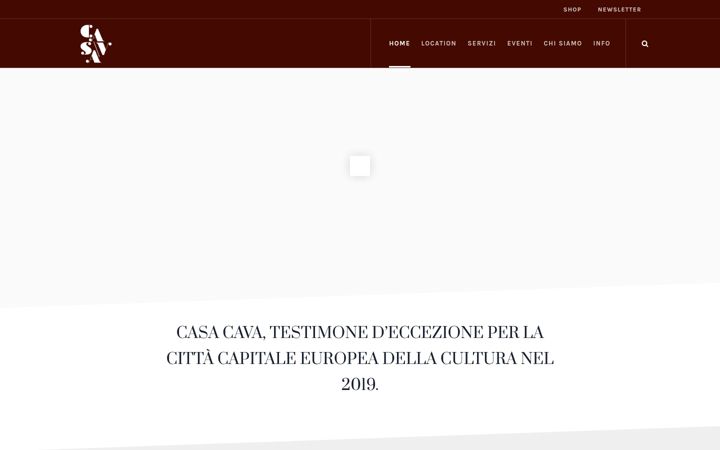 Screenshot of casacava.it