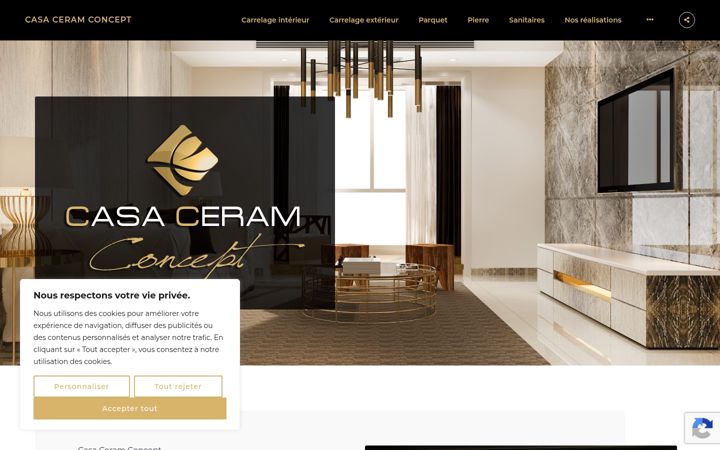 Screenshot of casaceramconcept.fr