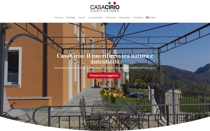 Screenshot ta' casacirio.it