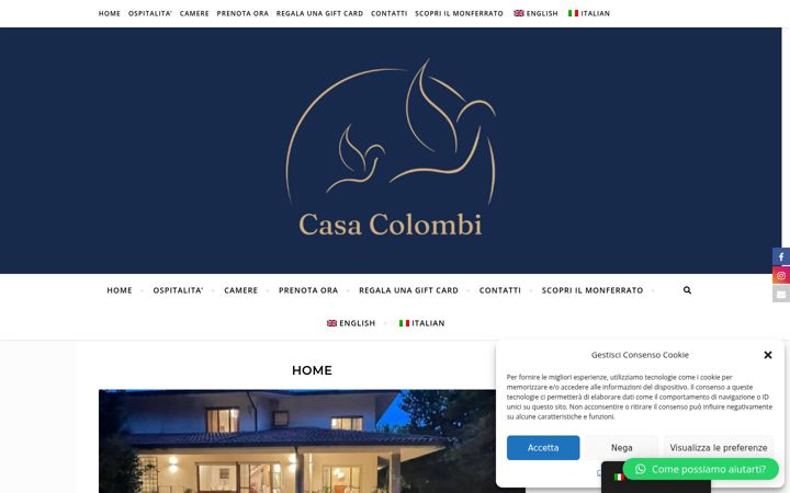 Screenshot ta' casacolombi.it