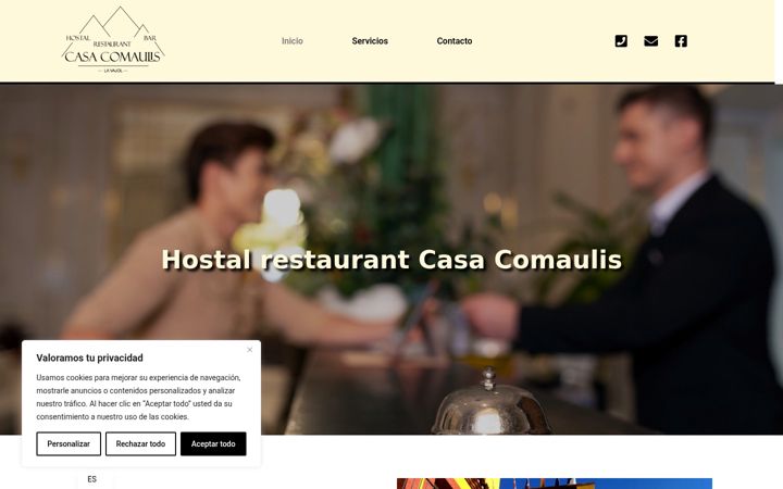 Screenshot of casacomaulis.com