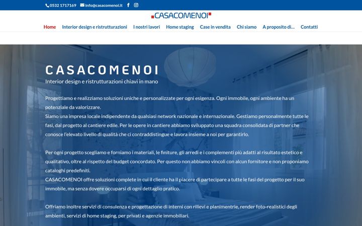 Screenshot ta' casacomenoi.it