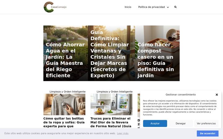 Screenshot of casaconsejo.com