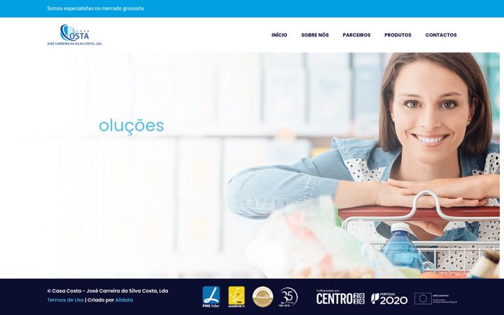 Posnetek zaslona casacosta.com.pt