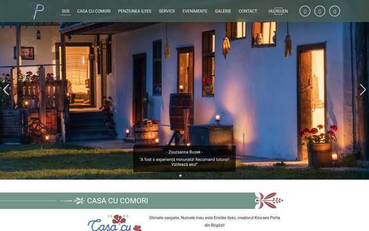 Screenshot of casacucomori.com