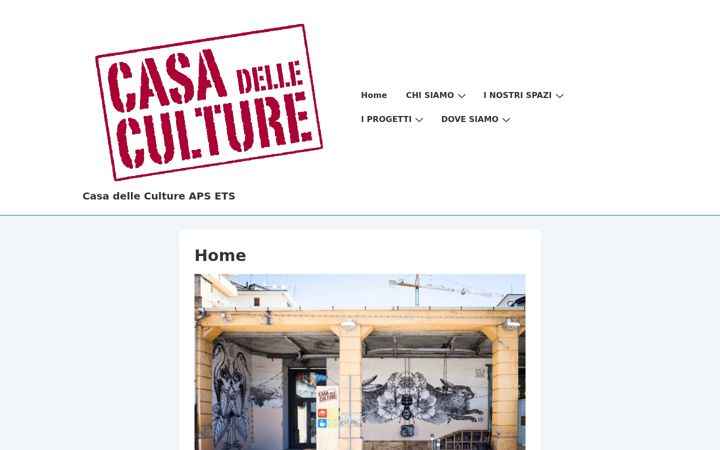 Screenshot of casacultureancona.it