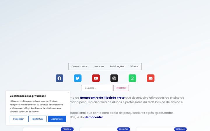Ekrano kopija casadaciencia.com.br